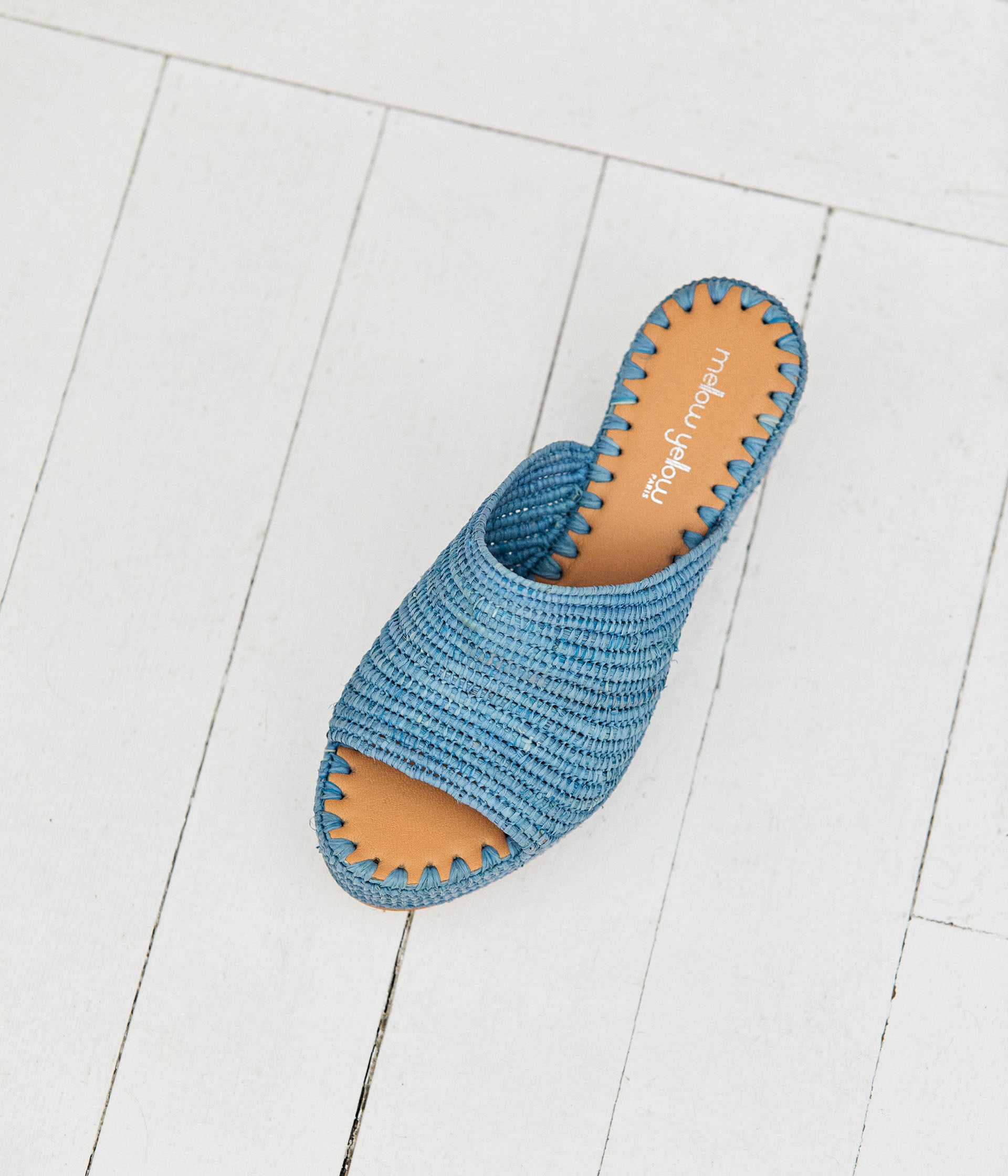 Mule HALIKA bleu