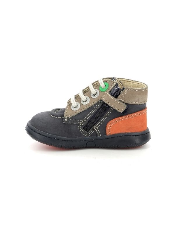 BOOTS KICKBONZIP GRIS