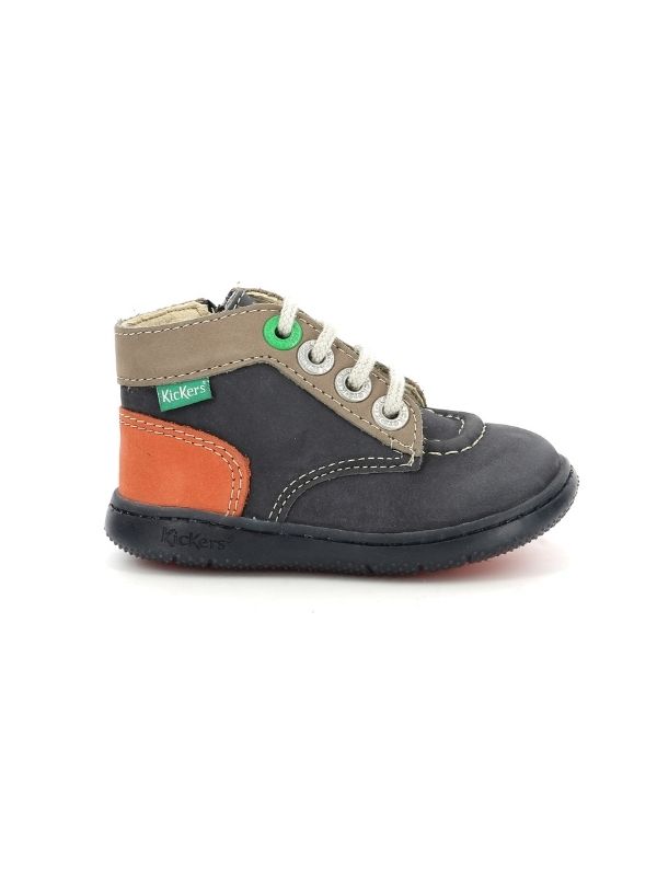 BOOTS KICKBONZIP GRIS