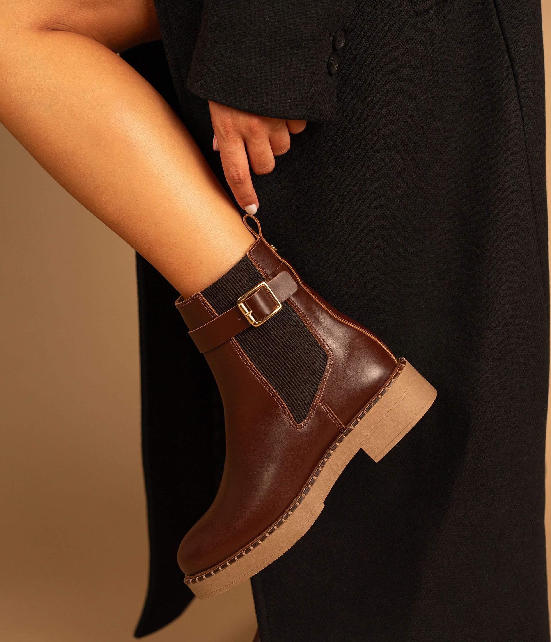 BOOTS MATHILDE COGNAC