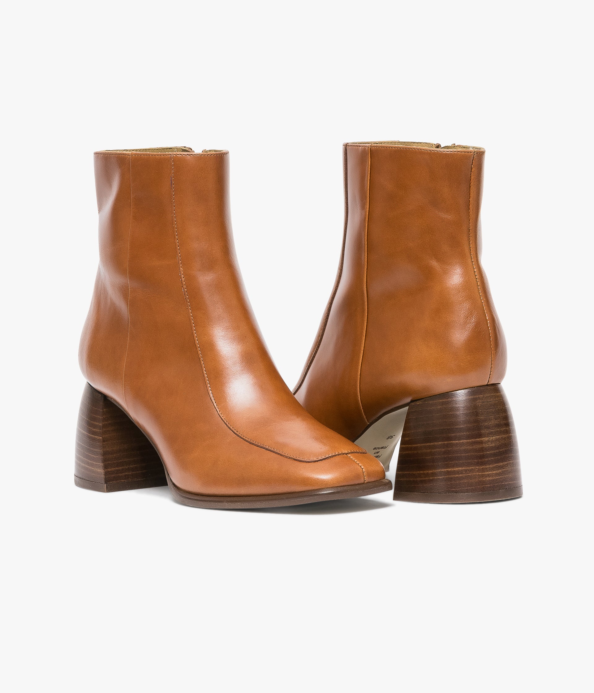 BOOTS TEA COGNAC