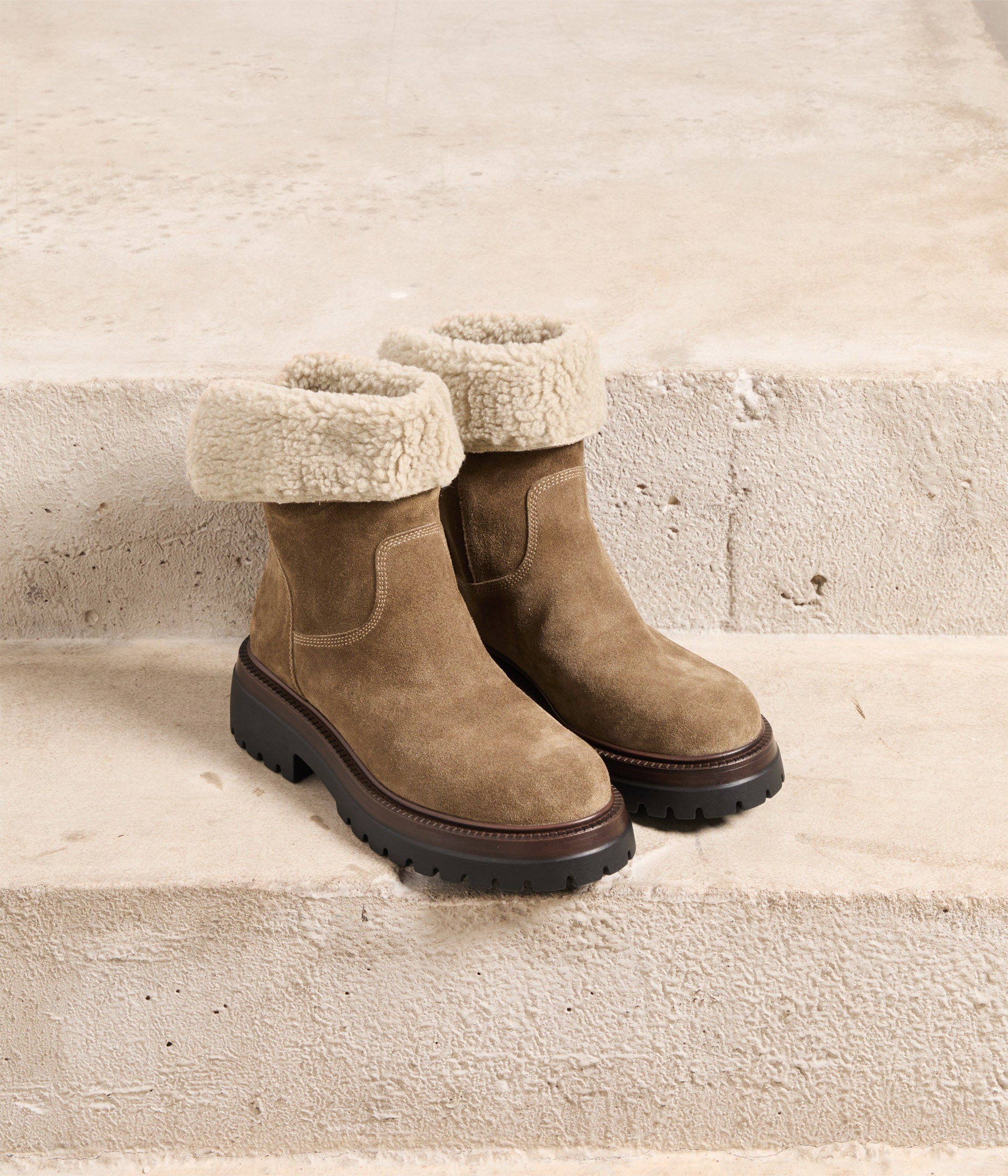 BOOTS FLYNN TAUPE
