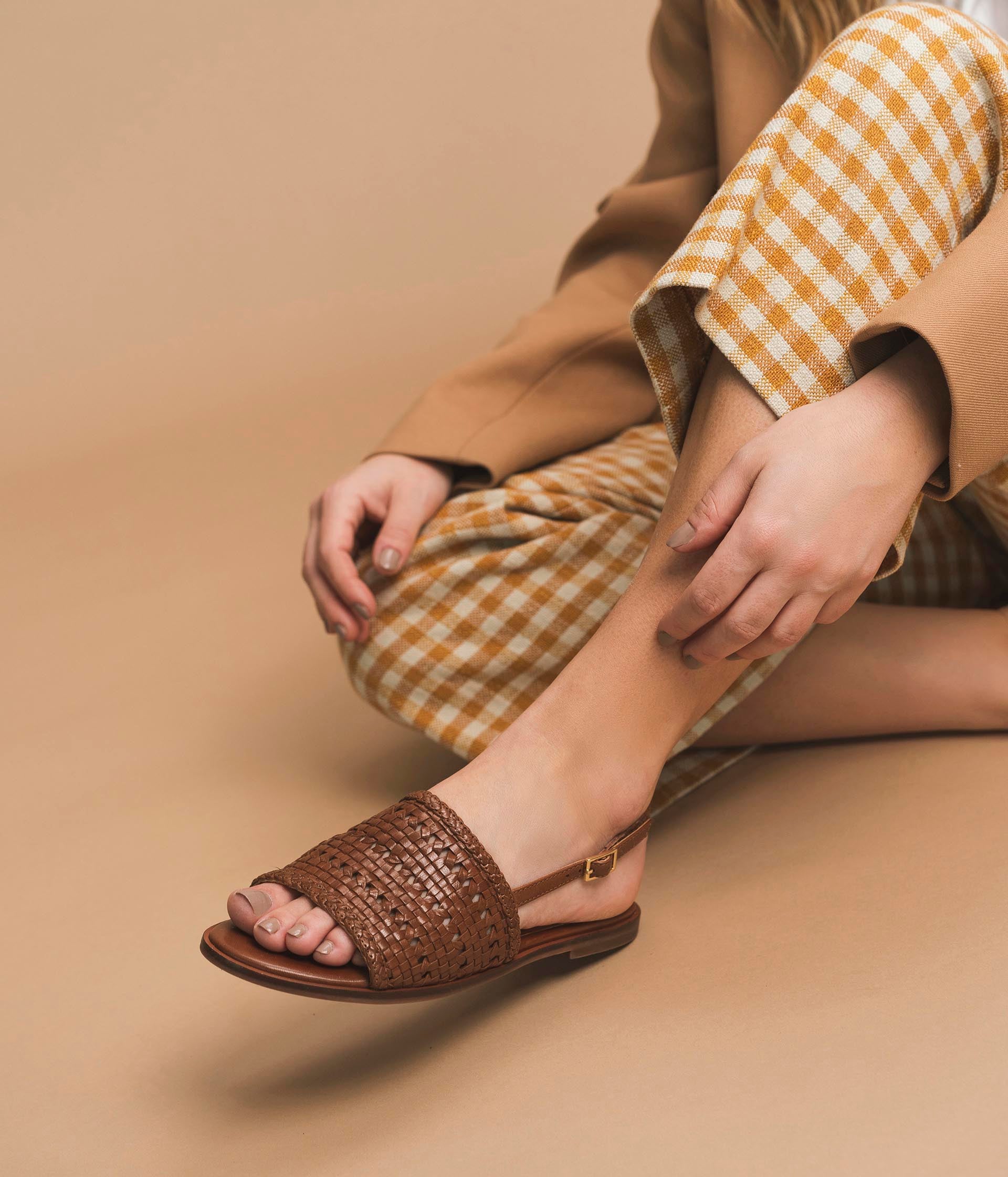 SANDALE GLADYS COGNAC