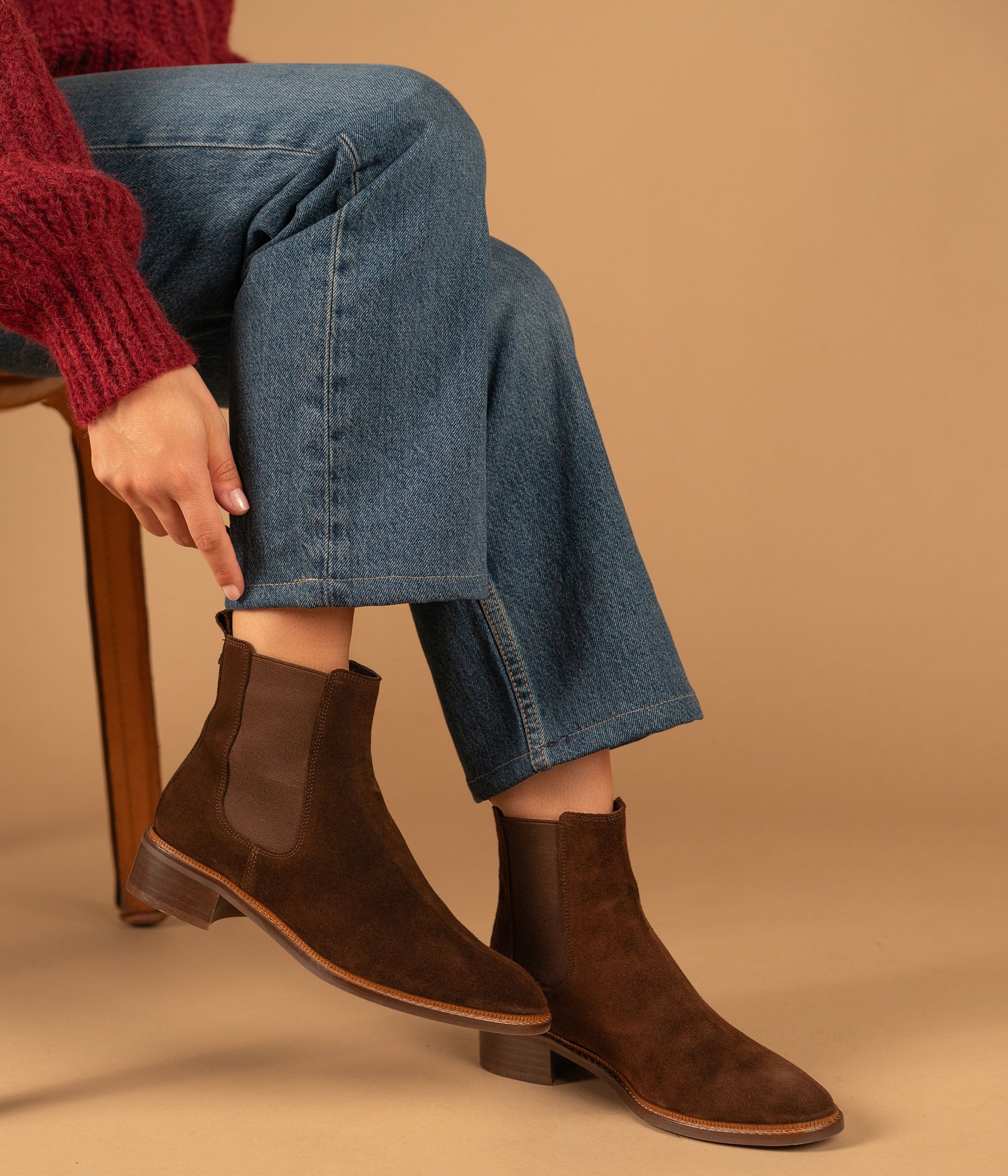 BOOTS SELIA CHOCOLAT