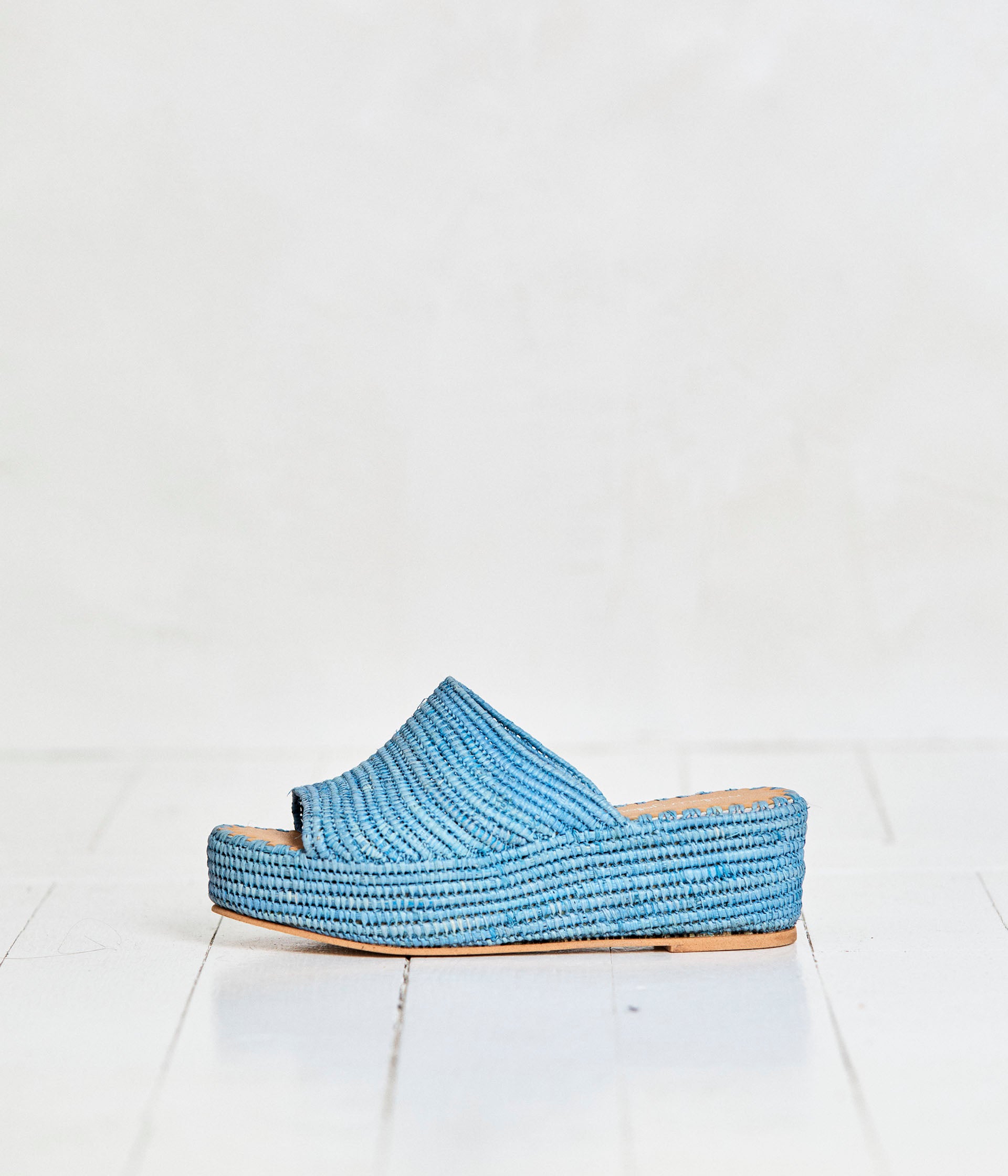 Mule HALIKA bleu