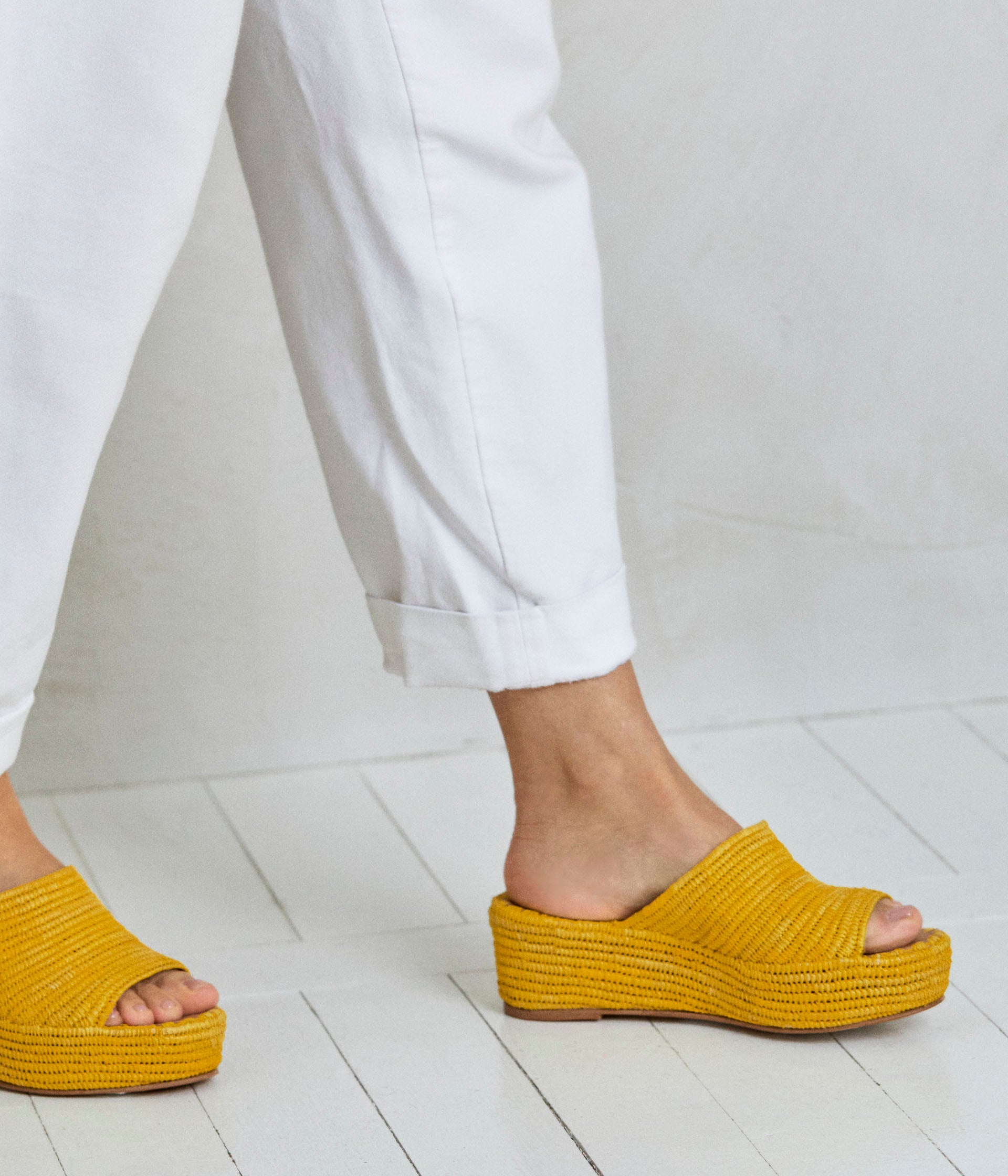 Mule HALIKA jaune